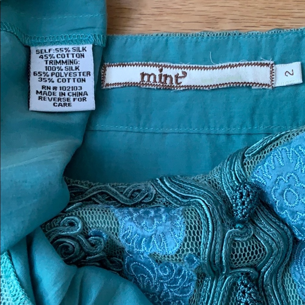 Boho Chic designer dress Silk - Picture 6 of 16